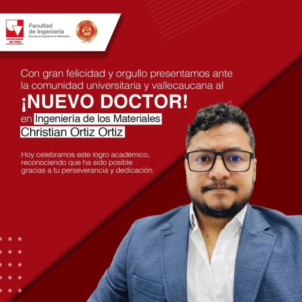 Nuevo Doctor de Ingeniería de Materiales